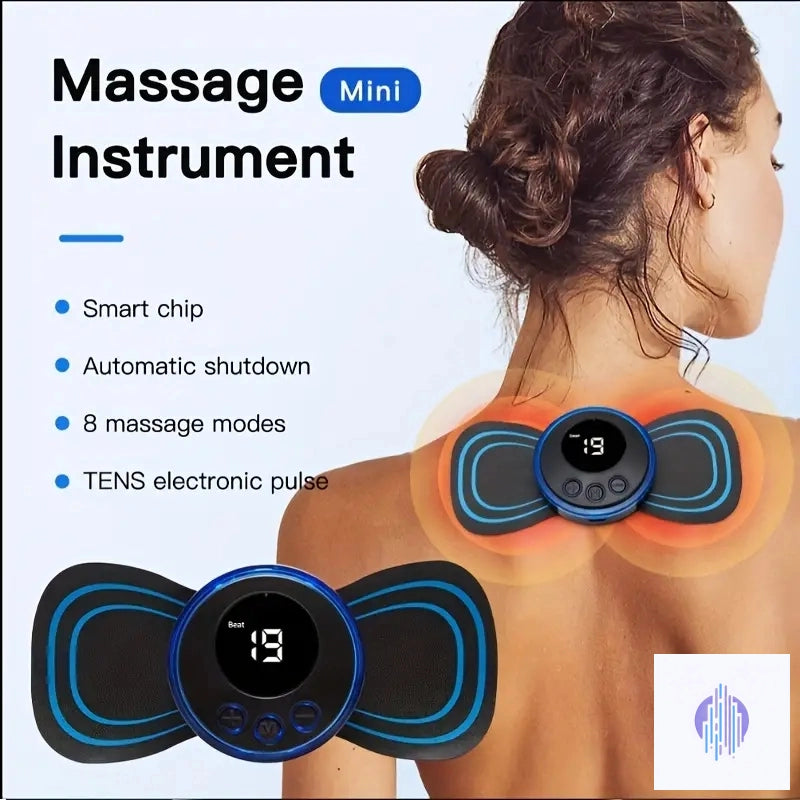 Say Goodbye to Neck Pain - Get Our Portable EMS Neck Massager Now!