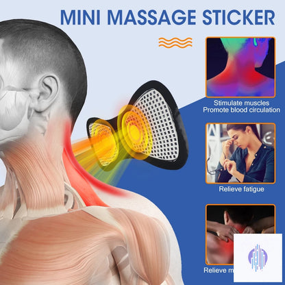 Say Goodbye to Neck Pain - Get Our Portable EMS Neck Massager Now!