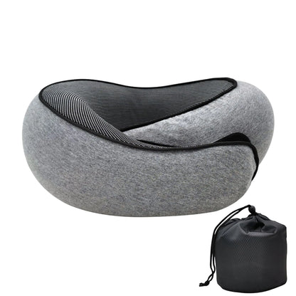 Memory Foam Travel Neck Pillow - Snail Style