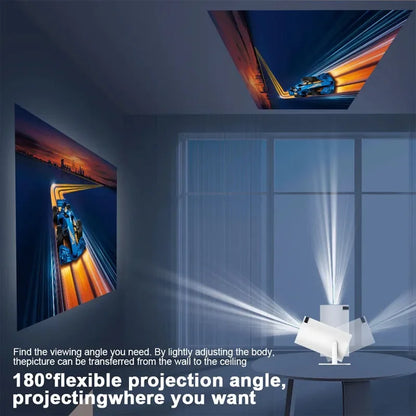 2024 New 4K Android 11 Home Cinema Projector