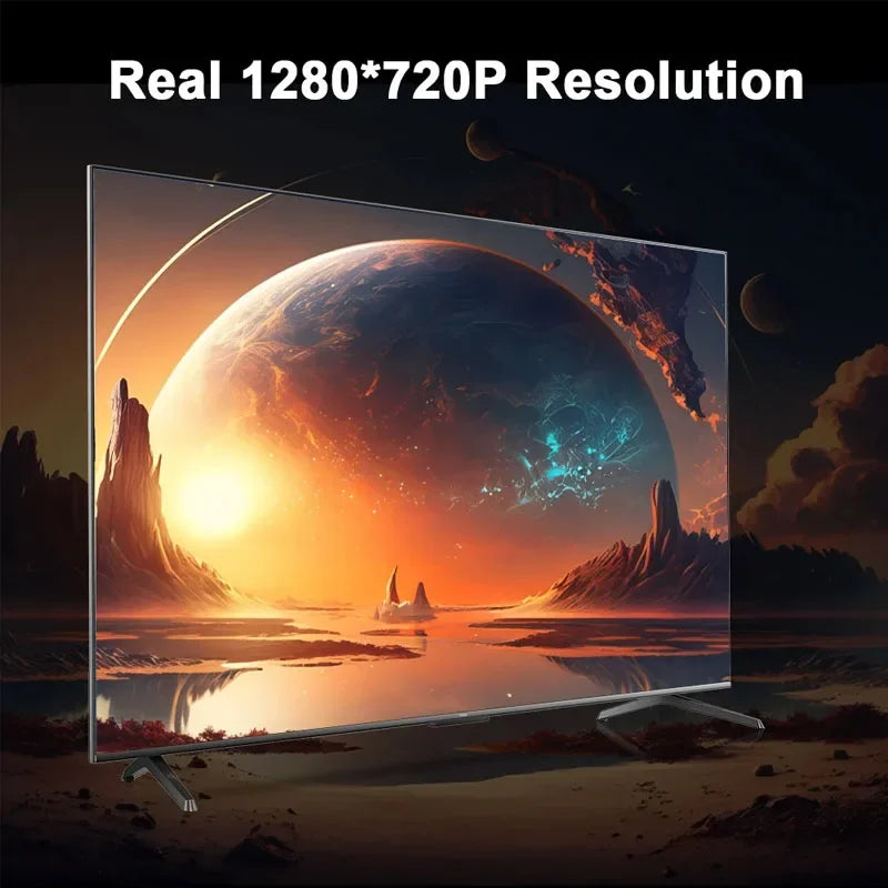 2024 New 4K Android 11 Home Cinema Projector