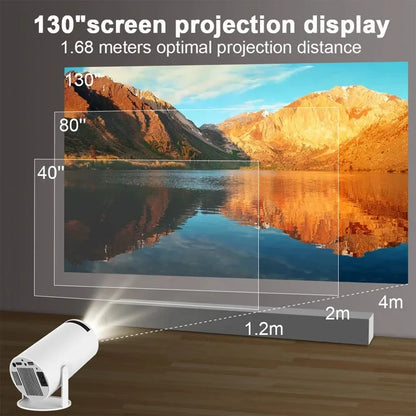 2024 New 4K Android 11 Home Cinema Projector