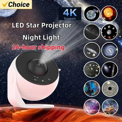 Galaxy Projector Night Light