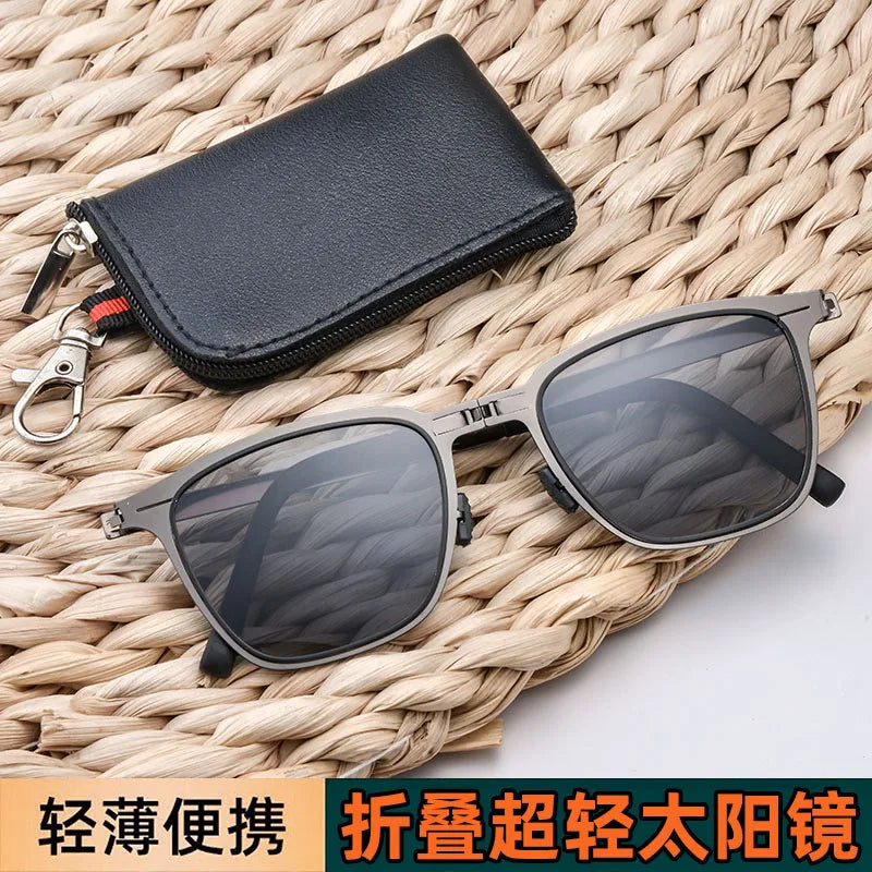 Portable HD Folding Sunglasses