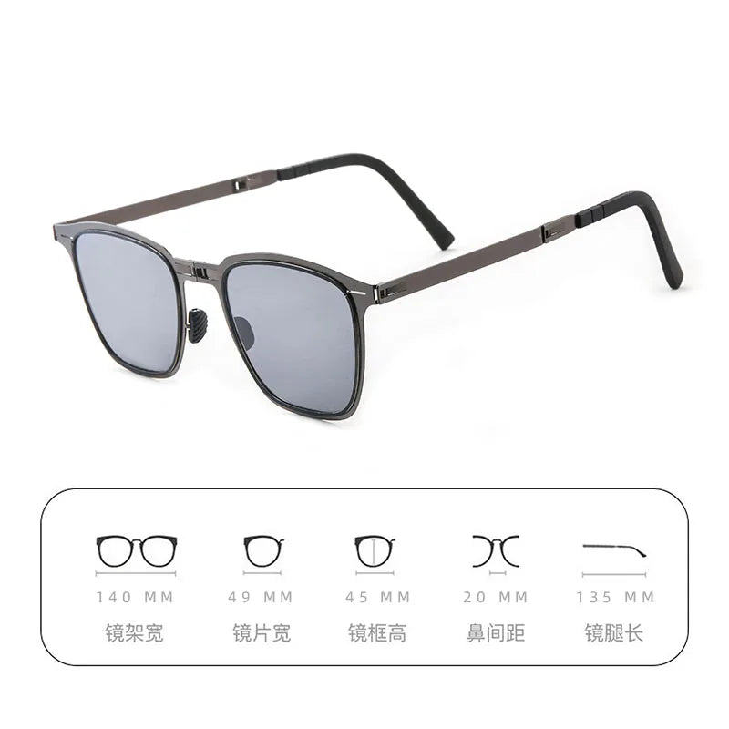 Portable HD Folding Sunglasses